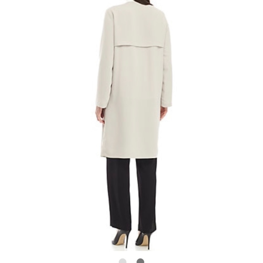 New Nine West long cobble crepe duster cardigan - Picture 3 of 5